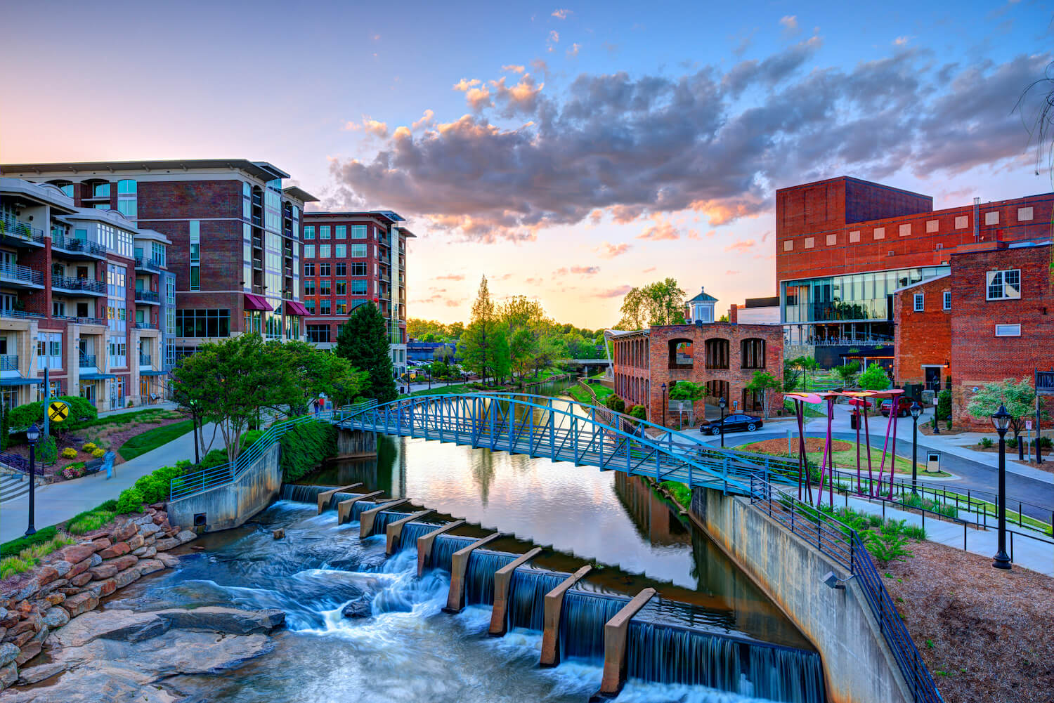 The Gardens at Eastside - Greenville Reedy River